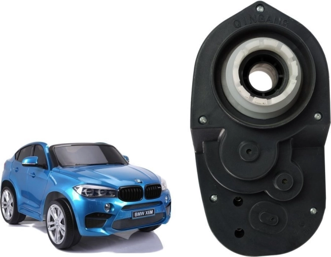 Silnik z przekładnią do elektrycznego autka BMW X6M (lewy) - 1 szt.