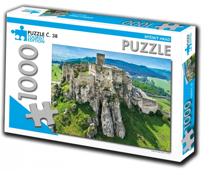 Puzzle Zamek Spiski 1000 elementów – edycja turystyczna