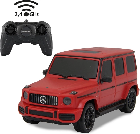 Jamara Mercedes-Benz AMG G 63 RC auto 1:24 2,4 GHz czerwone - 1 szt.