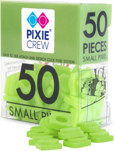 Pixie Crew małe piksele jasnozielone