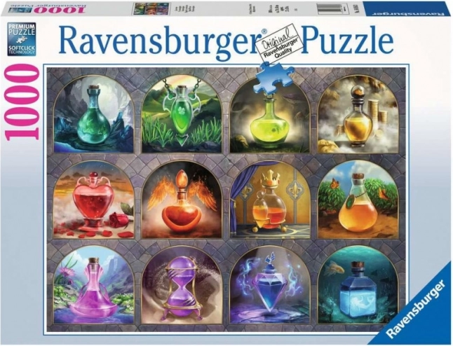 Ravensburger Puzzle Magiczne mikstury 1000 elementów