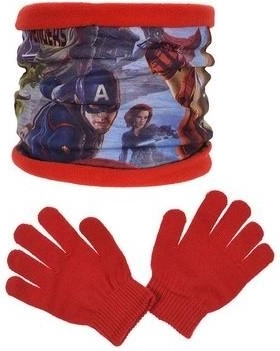 Komin i rękawiczki Avengers - 1 sztuka