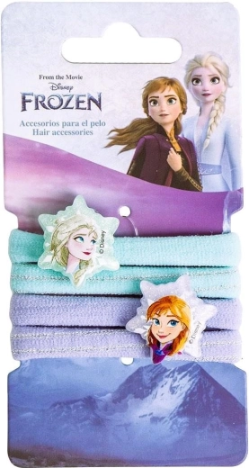 Zestaw gumek do włosów Frozen (4 szt.)