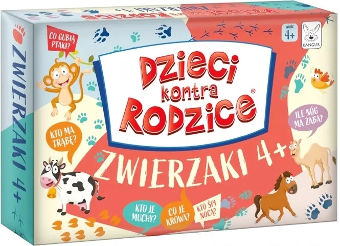 Dzieci kontra rodzice: Zwierzątka 4+