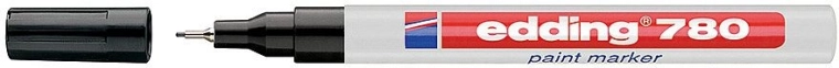 Lakierowy marker edding 780 czarny