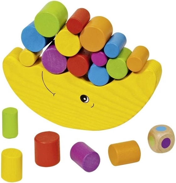 Goki gra zręcznościowa Księżyc – drewniana rodzinna gra rozwijająca motorykę