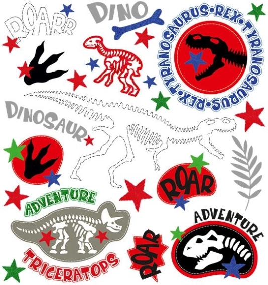 Naprasowywane ozdoby Prehistoria