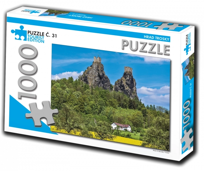 Puzzle Trosky edycja turystyczna 1000 elementów