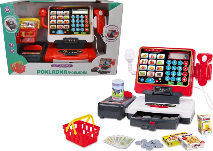 Cyfrowa kasa deluxe z akcesoriami SPARKYS