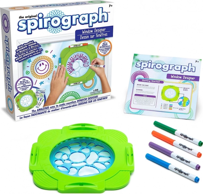 SPIROGRAPH dekoracja okien