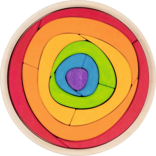Goki evolution drewniane puzzle i klocki konstrukcyjne Oculus - 1 szt.