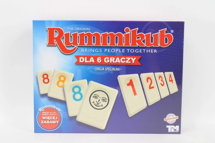 Rummikub XP gra towarzyska dla 2–6 graczy