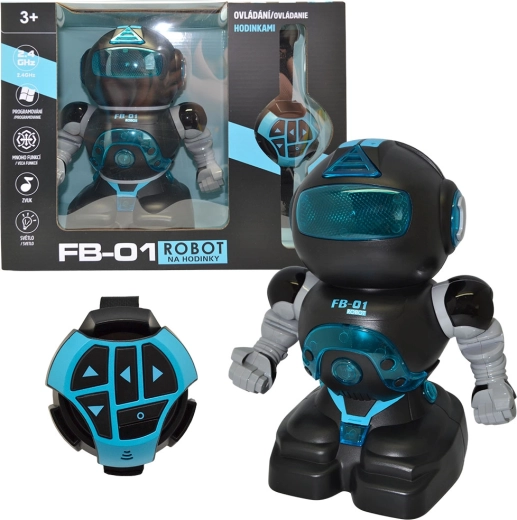 Dziecięcy inteligentny robot R/C z zegarkiem-sterownikiem