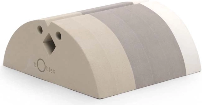 Zabawka równoważna bObles Kura sand grey