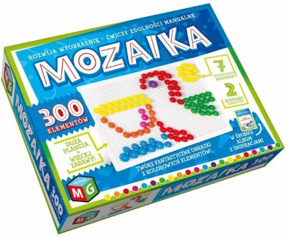 Kreatywna mozaika dla dzieci 300 elementów
