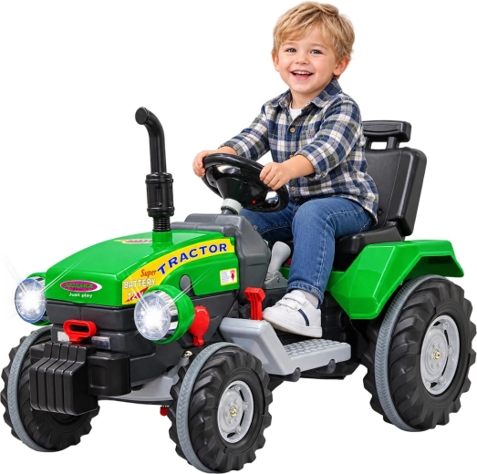 Dziecięcy elektryczny traktor JAMARA Power Drag zielony 12 V