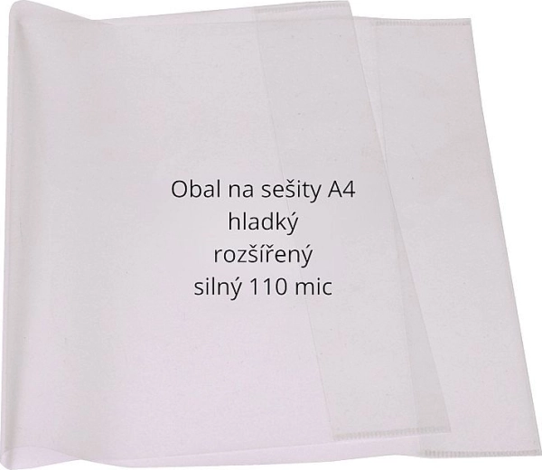 Obwoluty na zeszyty A4 poszerzane 110 mikronów, zestaw 10 szt. CONCORDE