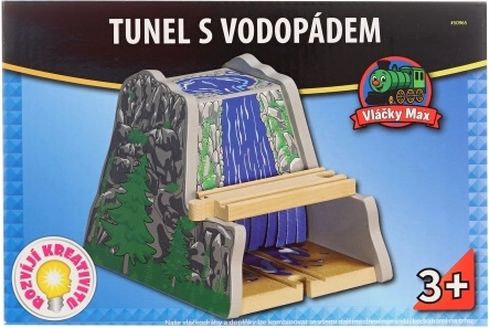 Maxim tunel z wodospadem