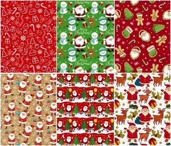 Świąteczny papier do pakowania