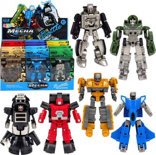 Robot 2w1 transformujący się w pojazd wojskowy