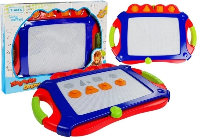 Magnetyczna tablica Niebieskie stemple Pictionary