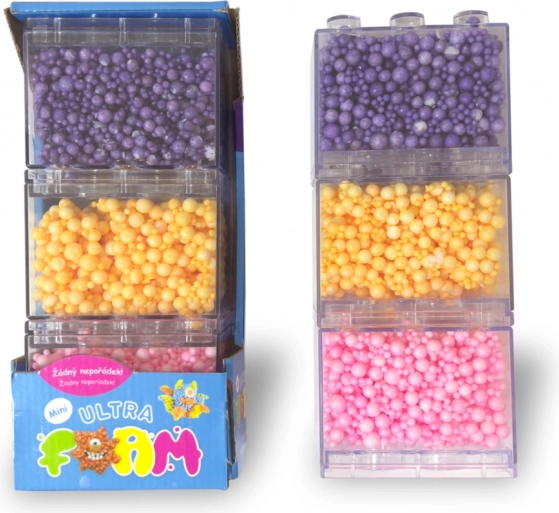 Masa plastyczna MIX 3 opakowania - różowa, fioletowa, pomarańczowa