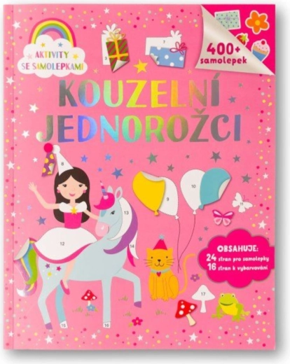 Magiczne jednorożce – 400 naklejek