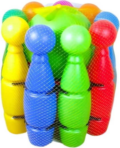 Duży zestaw kręgli dla dzieci