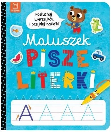 Maluszek pisze literki – słuchaj rymowanek