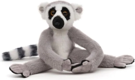 Pluszowy lemur z rzepem