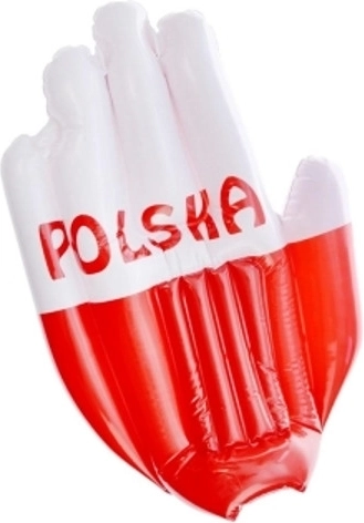 Duża dmuchana rękawica dla kibiców