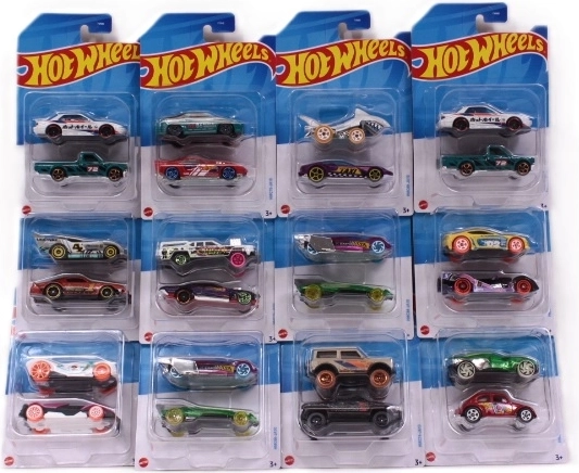 Podwójny zestaw samochodzików Hot Wheels