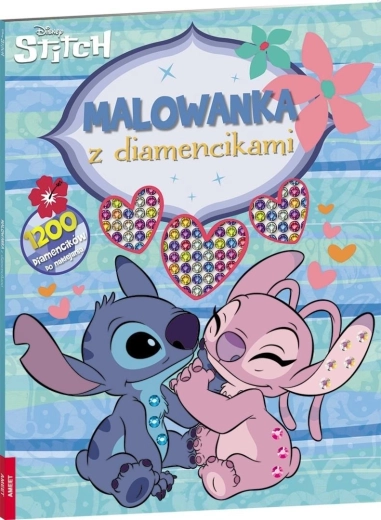 Ameet Disney Stitch kolorowanka z kryształkami