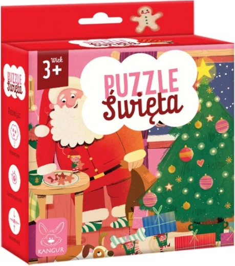Puzzle świąteczne dla dzieci od 3 lat