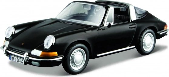 Historyczny model Porsche 911 (1967) czarny w skali 1:32