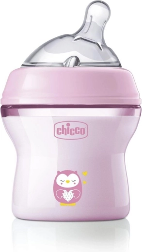 Chicco antykolkowa butelka dla niemowląt Natural Feeling 150 ml dla dziewczynek 0 m+