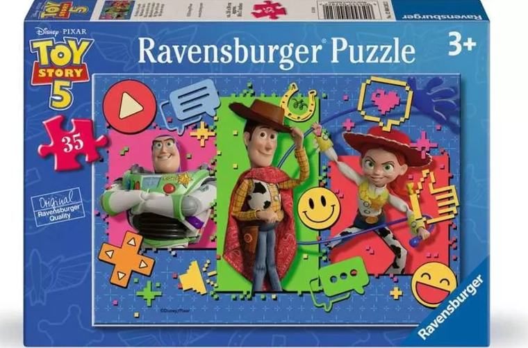 Puzzle Ravensburger Toy Story 5: Przygoda zabawek – 35 elementów