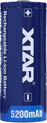 Akumulator Li-ion XTAR 26650 5200 mAh 3,6 V (button top)