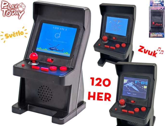 Przenośna konsola do gier Play Today z 120 grami i kolorowym wyświetlaczem