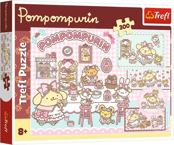 Puzzle 300 Cukrowy świat Pompompurina