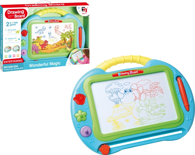 Dwustronna walizka do rysowania 2w1 SPARKYS