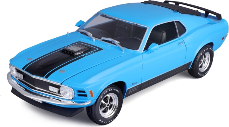 Maisto Ford Mustang Mach 1 niebieski 1:18