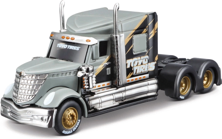 Maisto International Lone Star szary model ciężarówki 1:64
