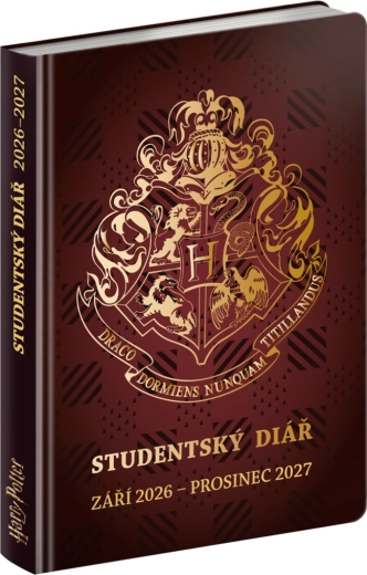 Studencki terminarz Harry Potter wrzesień 2026 – grudzień 2027 9,8 × 14,5 cm