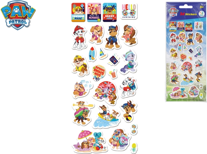 Zestaw naklejek 3D Paw Patrol (Tlapková patrola)