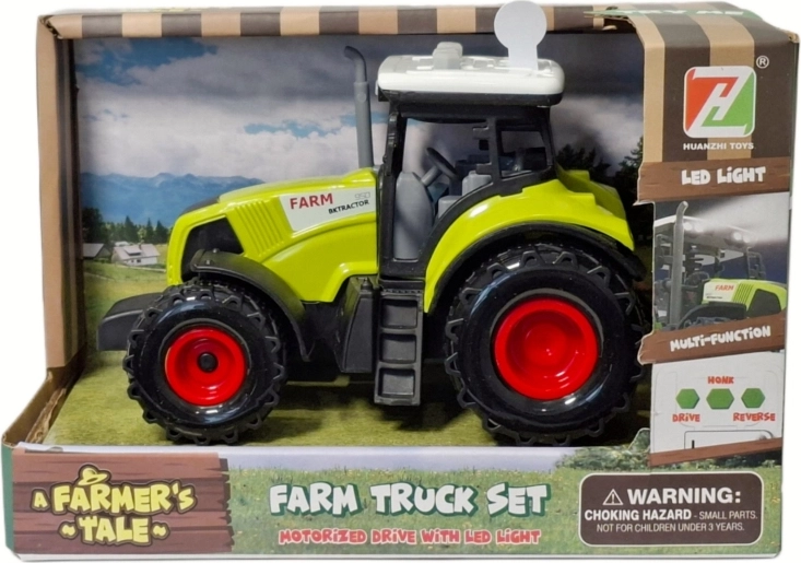 Traktor ze światłem i dźwiękiem