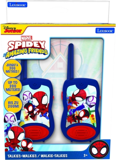 Dziecięce krótkofalówki LEXIBOOK Spidey z zasięgiem 200 m