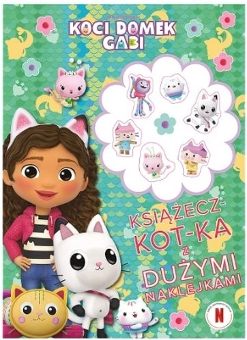 Koci Domek Gabi: kocia książeczka z naklejkami