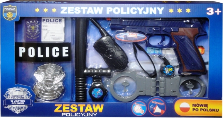 Zestaw policyjny z polskim modułem głosowym