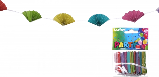 Kolorowa papierowa girlanda 2 metry